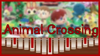 Main Theme  Animal Crossing Wild WorldCity Folk【Kalimba Tutorial】 [upl. by Sneed]