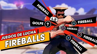 FIREBALLS EN JUEGOS DE LUCHA 2D  FIREBALLS EN STREET FIGHTER [upl. by Baudelaire]