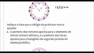 Como localizar elementos na tabela periódica e usar o número atômico para fazer um relógio químico [upl. by Genni46]