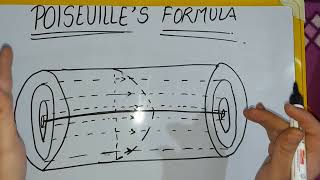 POISEUILLES FORMULA [upl. by Deadman]