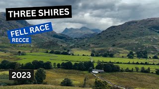 LAKE DISTRICT FELL RUNNING  THREE SHIRES FELL RACE  ROUTE RECCE  2023 [upl. by Larrie549]