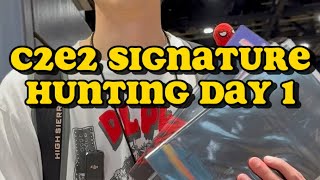 Comic Book Signature Hunting C2E2 2024 Day 1 [upl. by Gertrudis]