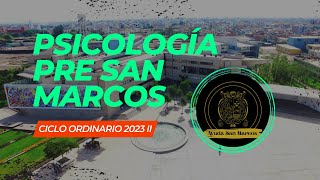 Psicología Semana 17  Pre San Marcos 2023 II Nuevo Ciclo📚🖥️ [upl. by Wehhtam384]