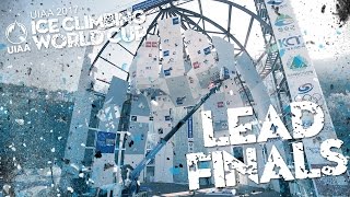 Lead Finals l Ice Climbing World Cup 2017 l Cheongsong [upl. by Ruprecht608]