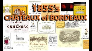 How to Say 60 Bordeaux 1855 Chateaux  Wine Pronunciation [upl. by Sklar]