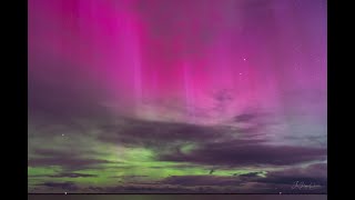 Aurora Australis Awarua Bay 8th October [upl. by Fradin596]