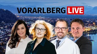 Vorarlberg LIVE mit Patricia ZupanEugster Stephanie Gräve und Matthias Frick [upl. by Steffen]