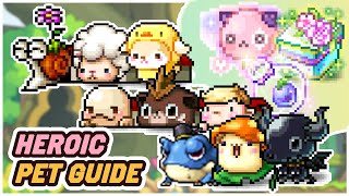 How to Get Pets  2024 MapleStory Heroic Guide [upl. by Sirovat]