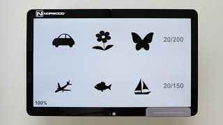 Norwood Visual Acuity Chart Training [upl. by Alikahs]