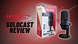 HyperX SoloCast Microphone Review  A £50 USB Plug N Play [upl. by Bal]