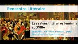 Les salons littéraires féminins au XVIIIe [upl. by Gerrie]