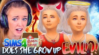 LILITH GROWS UP 👧🏼 But is she good or evil 😈The Sims 4 54🏡 [upl. by Groscr227]