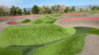 Pump Track Skatepark Tour Broomfield Colorado [upl. by Querida]