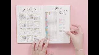 How to Start a Bullet Journal  Plan With Me [upl. by Motch881]