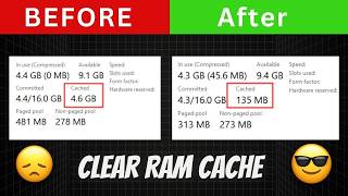 How to Clear RAM Cache in Window 1011 and Boost your PC Performance [upl. by Mcdermott523]