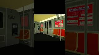 R68 Glitched Door Chime 1 train subway fypシ゚ [upl. by Nhtanhoj]