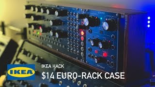 14 DIY EURO RACK CASE IKEA HACK [upl. by Ury]