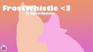 FrostWhistle  A Warrior Cats Ship Speedpaint [upl. by Maximilian]