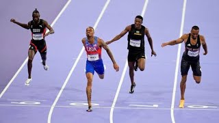 Quincy Hall Wins Mens 400m Race amp Wins Gold Medal For USA At Paris Olympics Olympics 2024Quincy Ha [upl. by Aras274]