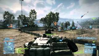 Battlefield 3 Tank Round 694  Caspian Boarder M1 Abrams  Conquest Large HD Gameplay [upl. by Nitsej109]