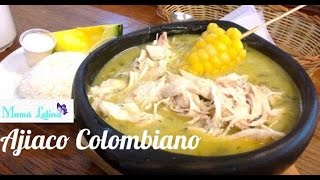 AJIACO COLOMBIANO  RECETA TIPICA COLOMBIANA [upl. by Yelbmik]