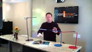 Koncept ZBar Mini LED Desk Light Product Demonstration [upl. by Ahsimit]