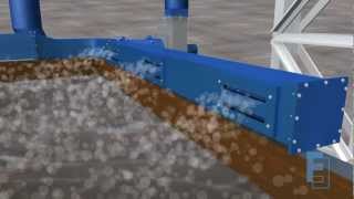 Scrubbing System  Working Process  3D Animation [upl. by Norret]