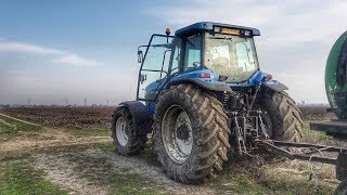 Erbicidat  Sprayer 2018  New Holland 8770 amp U650 [upl. by Anwahs]