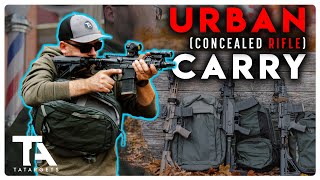 Urban Concealed Rifle Carry Backpack Guns [upl. by Ninehc]