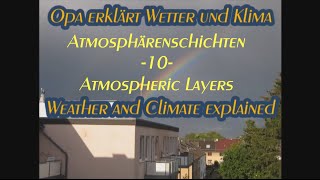 Atmosperic Layers  Atmosphärenschichten  10  Wetter  Weather [upl. by Calisa]