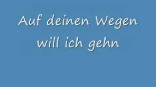 Samuel Harfst Wege vor mir with lyrics [upl. by Annaear191]