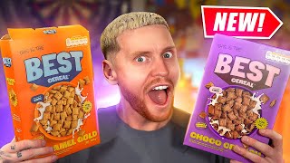 Buying The New SIDEMEN Breakfast Cereal [upl. by Odrareve]