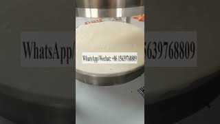 chapati roti flat pancake making machine roasted duck bread baking hydraulic dough press machine [upl. by Greenfield]