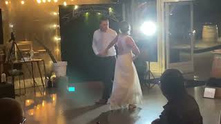 Gary and Jess First dance  goo goo dolls Iris [upl. by Eiznekcm]