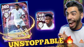 VINICIUS 101 Rated REVIEW 🔥 absolute beast 🔥 Momentum dribbling🔥 [upl. by Bethany]