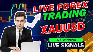 🔴 LIVE FOREX DAY TRADING  XAUUSD GOLD SIGNALS [upl. by Aniryt]