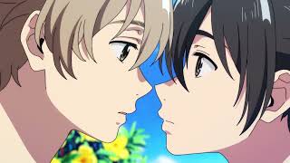 Shun x Mio Umibe no Étranger  Kiss scenes and sweet moments 💕 Yaoi Amv [upl. by Aiek]