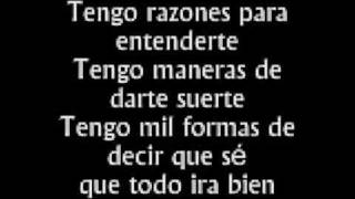 Chenoa Todo Ira Bien Lyrics [upl. by Freud250]