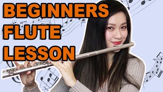 BEGINNERS GUIDE TO FLUTE Your 1st FLUTE LESSON  FLUTECOOKIES TUTORIAL [upl. by Hecker85]