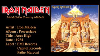 Iron Maiden  Aces High Metal Guitar Cover FULL HD 4K [upl. by Waldron]