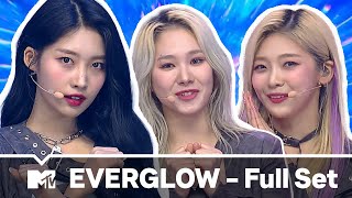 EVERGLOW 에버글로우  DUN DUN  FIRST  INK Incheon KPop Concert [upl. by Maroj]