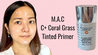 MAC LIGHTFUL C C CORAL GRASS TINTED PRIMER  2K SUBSCRIBERS GIVEAWAY WINNERS 🛍 🎉 [upl. by Ultan]