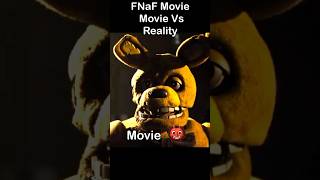 FNaF Movie Animatronics In Movie Vs Reality  FNaF Movie MEME [upl. by Sualakcin481]