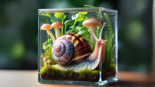 Tips for Keeping Snails in a Terrarium [upl. by Nnylyram685]