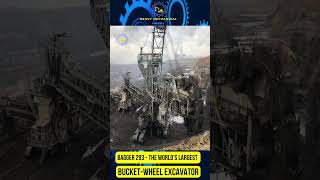 Bagger 293 The Worlds Largest Bucket Wheel Excavator shorts [upl. by Slade]