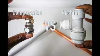 Difference between a Compression and Push fit connector [upl. by Francesca615]