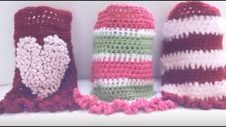 Crochet Dog Sweater ADD A RUFFLE  Bijous Candy Stripe Coat Video 9 [upl. by Nawek193]