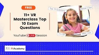 11 Verbal Reasoning  Top 10 Questions to Boost 11 plus Exam Scores [upl. by Anoiuq]