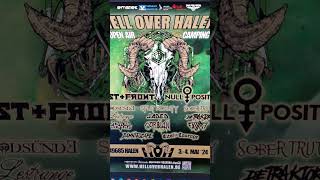 HOH Hell Over Halen 34 Mai 2024 Metalkonzert  Poster [upl. by Lymann395]