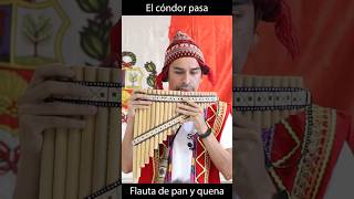 El cóndor pasa  Flauta de pan y quena musicaandina flautadepan quena [upl. by Merri570]